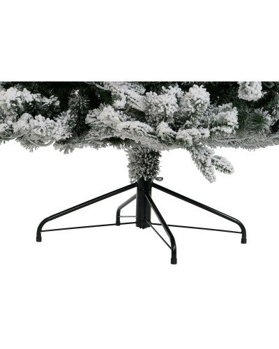 Christmas Fir DKD Home Decor Snowy White Green 140x140x210 cm, Polyethylene
